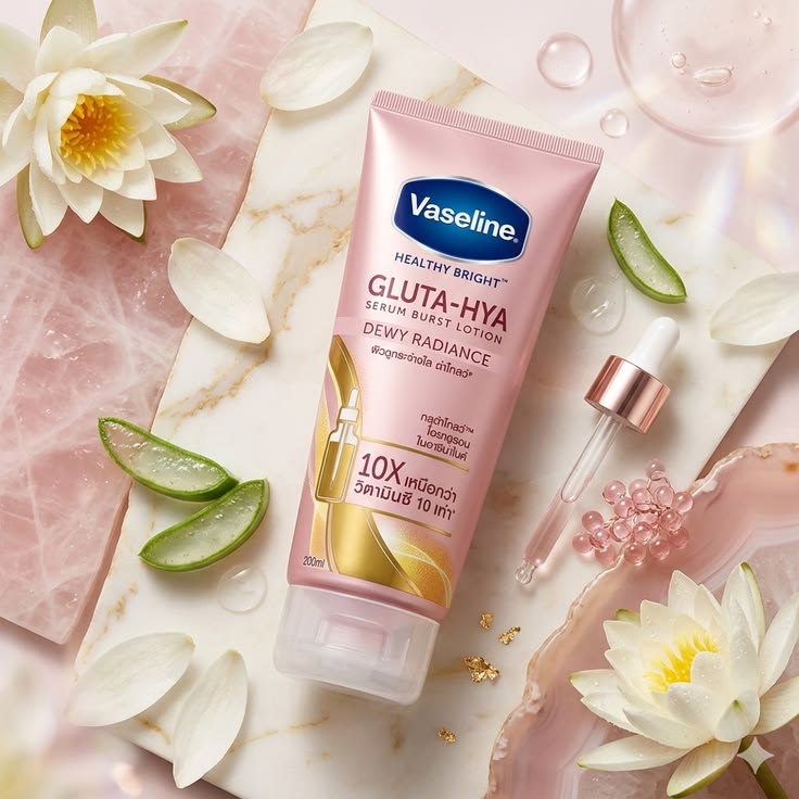 Vaseline Gluta-Hya Dewy Radiance Lotion - Image 3